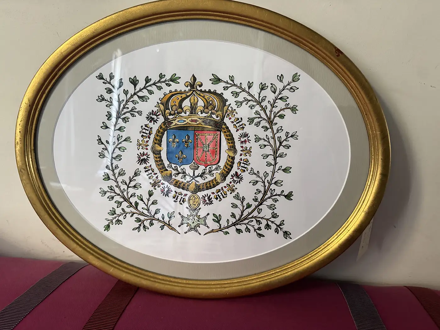 Armes de France et de Navarre sous Louis XIII