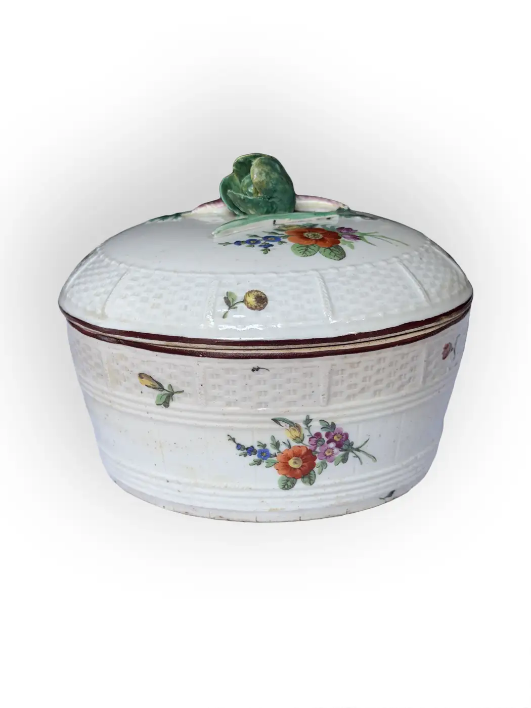 Sucrier en porcelaine de Ludwigsburg - XVIIIème siècle